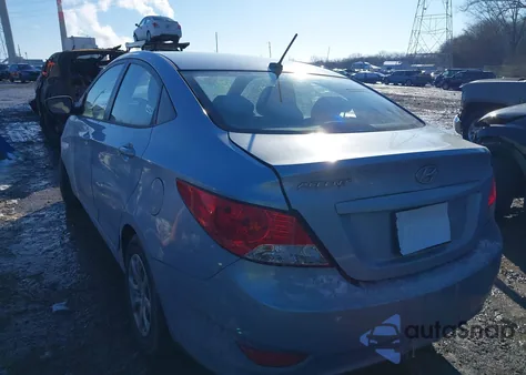 2012 Hyundai Accent Gls из США, поврежденный, VIN KMHCT4AE0CU230975